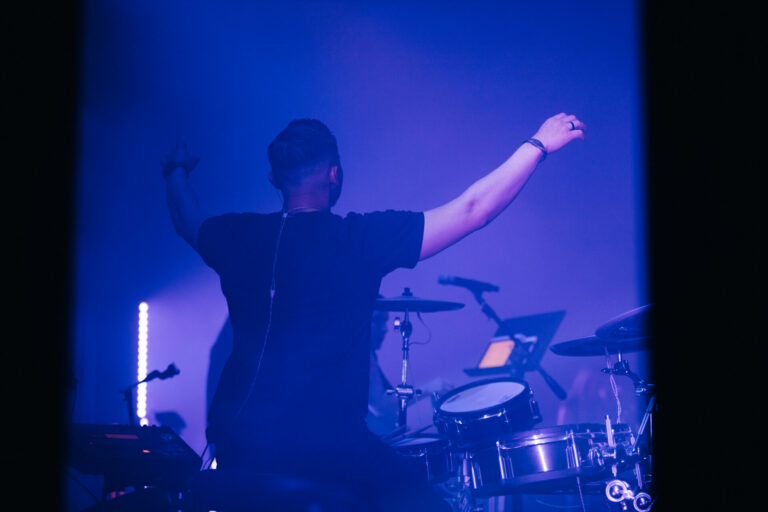 Drummer worshipping