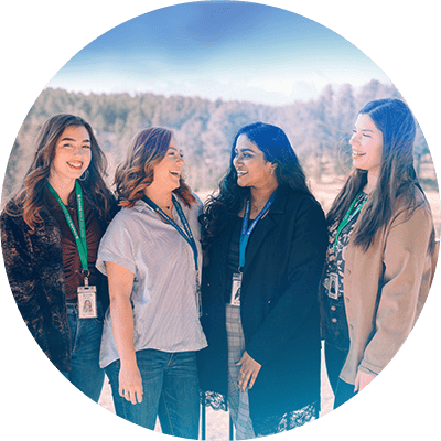 Group of Girls Smiling