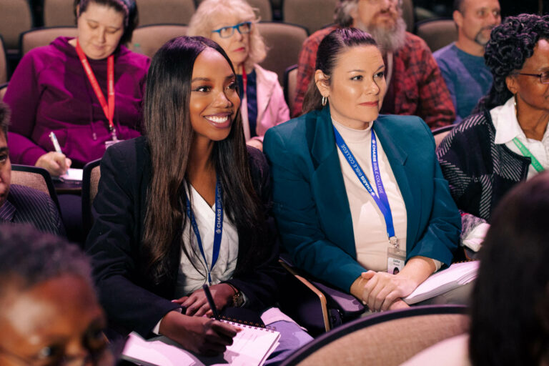 Students listening